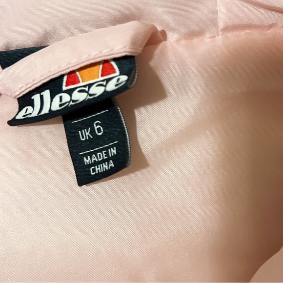 Ellesse Pink Winter Puffer Jacket - Picture 7 of 9